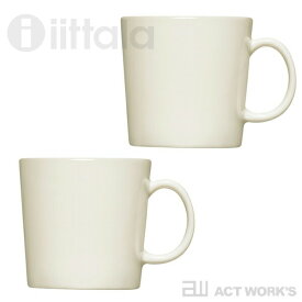 【6/1クーポン配布中！最大P10倍】 iittala Teema マグカップ ペアセット 300ml ティーマ 【イッタラ デザイン雑貨 キッチン雑貨 台所 北欧 シンプル フィンランド 食器 お祝い ギフト プレゼント ティータイム コーヒーカップ】2406ss