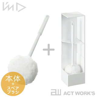 RETTOトイレブラシソフト&スペアブラシ1本セット