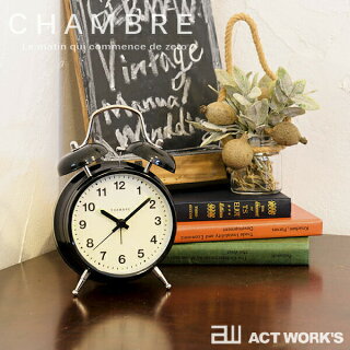 《全3色》CHAMBRENWTWINBELLALARMCLOCK目覚まし時計置き時計ツインベルアラームクロック