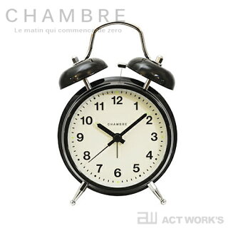 《全3色》CHAMBRENWTWINBELLALARMCLOCK目覚まし時計置き時計ツインベルアラームクロック