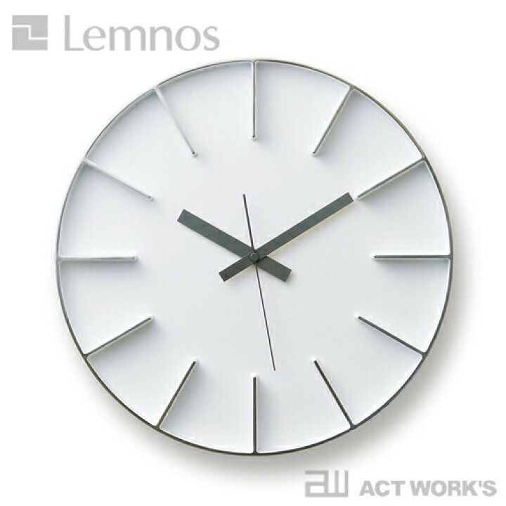 楽天市場】《全3色》LEMNOS edge clock エッジクロック -Lサイズ 