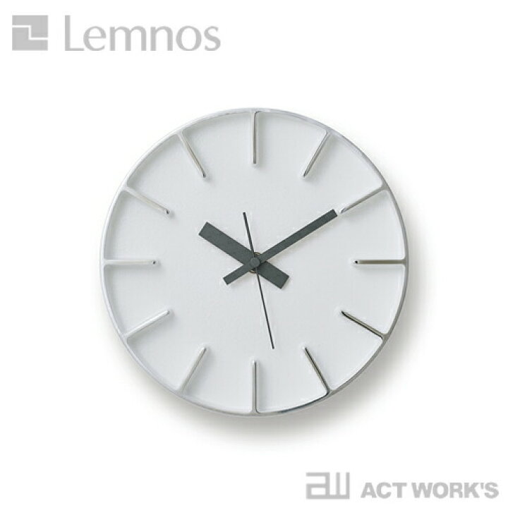 楽天市場】《全3色》LEMNOS edge clock エッジクロック -Sサイズ  