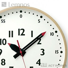 LEMNOS fun pun clock（L） 掛け時計 フンプンクロック　【タカタレムノス デザイン雑貨 壁掛け時計 インテアリア 北欧】