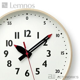 LEMNOS fun pun clock（M） 掛け時計 フンプンクロック　【タカタレムノス デザイン雑貨 壁掛け時計 インテアリア 北欧】