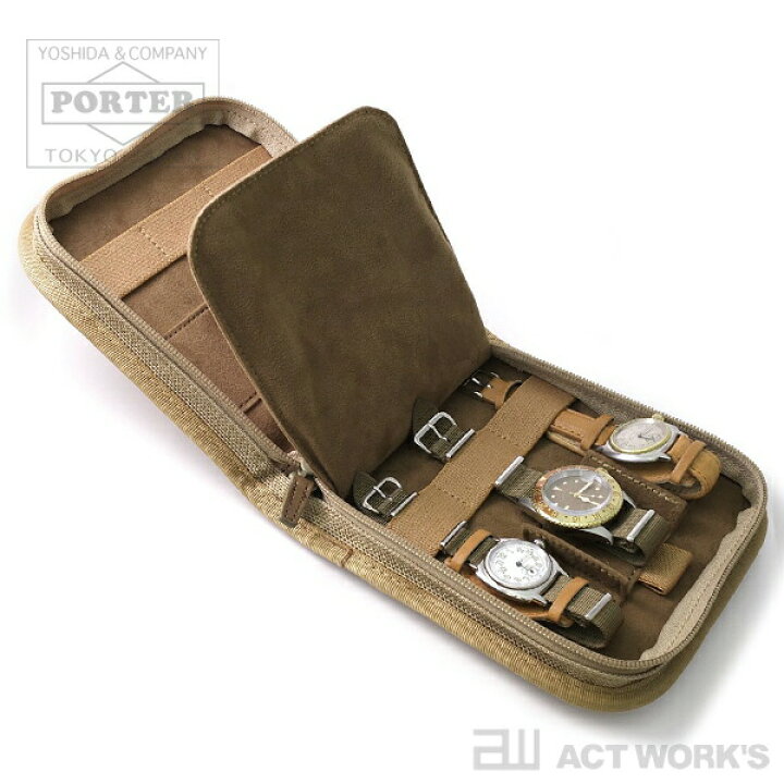 楽天市場】《全2色》PORTER ウォッチケース 6pcs (M) WATCH CASE 