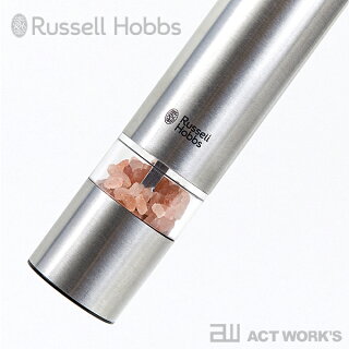 《全2色》RussellHobbs電動ペッパーミルソルト&ペッパーミニ7932JP/7932JP-BK