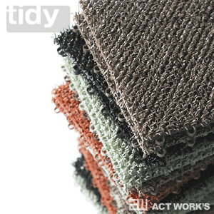 《全5色》tidy シバラグ 選べるカラー×2個セット 人工芝マット テラモト ShibaRug 【ティディ デザイン雑貨 玄関マット ガーデニング ドアマット バルコニー ベランダ オフィス デザイン雑貨 テ