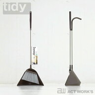 《全3色》tidy（ティディ）Sweep スウィープ ホーキ＆チリトリ テラモト Broom&Dustpan 【デザイン雑貨 …