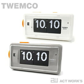 《全2色》TWEMCO Desk Alarm AL-30 デスクアラーム クロック 目覚まし時計 【トゥエムコ トゥエンコ デザイン雑貨 置き時計 とけい パタパタ アナログ 卓上 表示 置時計 オフィス 店舗 北欧】