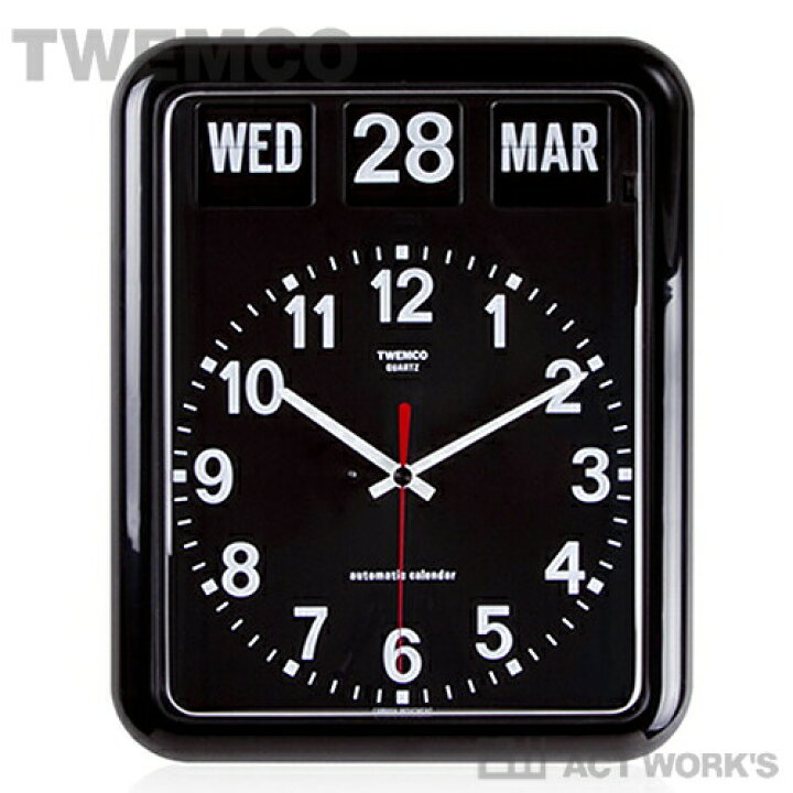 楽天市場】《全2色》TWEMCO BQ-12A パタパタ時計 【トゥエンコ  