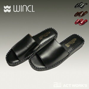 �s�S3�F�tWINCL ���U�[�X���b�p �O�J���^�C�v 23-24cm #7503 �y�E�B���N�� �f�U�C���G�� �V���v�� ���� ���r���O �I�t�B�X ������ ���� Leather Slippers ���[���V���[�Y �X�e�A���U�[�z