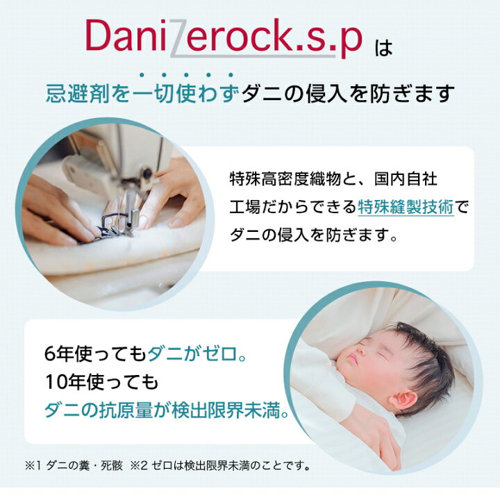 楽天市場】防ダニ布団 ダニゼロックSP 和敷用 布団＆カバー 完璧6点・8 
