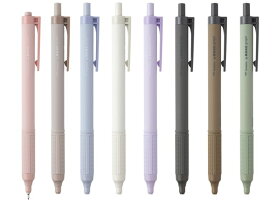 【トンボ鉛筆】油性ボールペン　モノグラフライトボールペン　スモーキーカラー　0.38mm、0.5mm