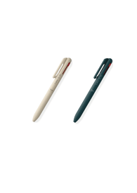 【ぺんてる】限定 Calme 3色ボールペン (黒・赤・青) 0.5mm / 0.7mm