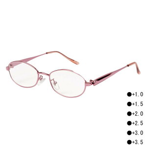 シニアグラス 老眼鏡 メタルフレーム おしゃれ RG-F01 +1.0