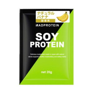 MADPROTEIN(�}�b�h�v���e�C��) �V���[�Y�@SOYPROTEIN(�\�C�v���e�C��)�i�`�������o�i�i 20g×5
