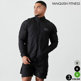 ヴァンキッシュ フィットネス VANQUISH UTILITY JACKET メンズ ジップ ジャケット スポーツウエア トレーニングパンツ 筋トレ ジム トレーニング ウエア 正規品