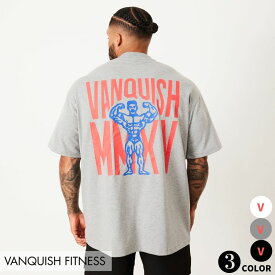 ヴァンキッシュ フィットネス VANQUISH TSP MMXV OVERSIZED T SHIRT ロゴ Tシャツ 筋トレ ジム トレーニング ウエア 正規品