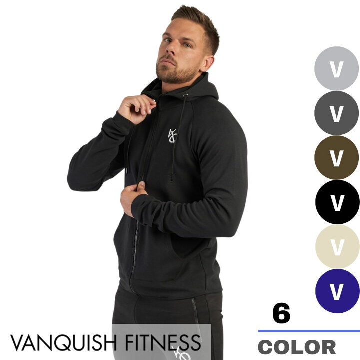 楽天市場 ヴァンキッシュ フィットネス Vanquish Essential Full Zip Hoodie エッセンシャル メンズ 筋トレ ジム パーカー 正規品 セレクトショップ Lucina