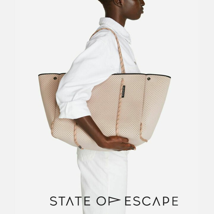 楽天市場 ステイト オブ エスケープ Escape Bag ブラッシュ Blush State Of Escape トートバッグ 大容量 ロンハーマン 取扱 マザーズバッグ ステイトオブエスケープ 正規品 人気 メンズ レディース セレクトショップ Lucina