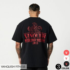 ヴァンキッシュ フィットネス VANQUISH WESTERN OVERSIZED T SHIRT ロゴ オーバーサイズ Tシャツ 筋トレ ジム トレーニング ウエア 正規品