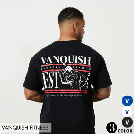 ヴァンキッシュ フィットネス VANQUISH MUSCLE OVERSIZED T SHIRT ロゴ オーバーサイズ Tシャツ 筋トレ ジム トレーニング ウエア 正規品