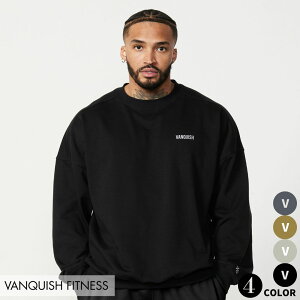 @LbV tBbglX VANQUISH Essential Oversized Sweatshirt S I[o[TCY g[i[ ؃g W g[jO EGA Ki