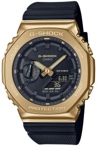 カシオ Gショック GM-2100G-1A9JF メタルカバード ブラック×ゴールド G-SHOCK CASIO 腕時計