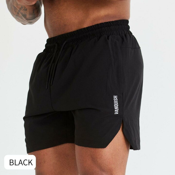 Vanquish Fitness ヴァンキッシュフィットネス ESSENTIAL PERFORMANCE 4" SHORTS ヴァンキッシュ フィットネス VANQUISH ショートパンツ ESSENTIAL PERFORMANCE 4” SHORTS ハーフパンツ ショーツ  短パン T シャツループ メンズ 筋トレ ジム ウエア スポーツウェア 正規品[衣類] | WILLS