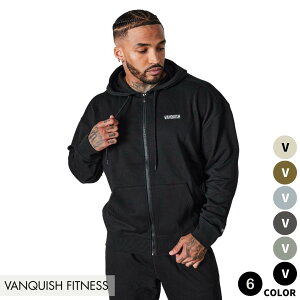 @LbV tBbglX VANQUISH ESSENTIAL OVERSIZED FULL ZIP HOODIE S I[o[TCY tWbvp[J[ ؃g W g[jO EGA Ki