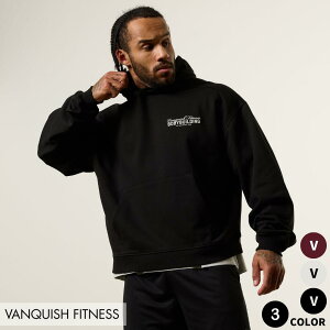 @LbVtBbglX VANQUISH BODYBUILDING OVERSIZED BOXY PULLOVER HOODIE I[o[TCY p[J[ X|[cEGA Ki