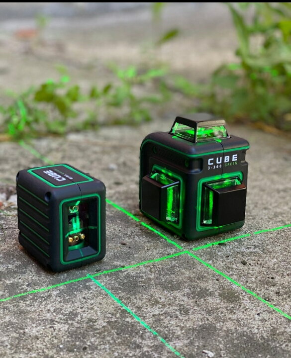 楽天市場】5%OFF グリーン レーザー墨出し器 キューブミニベーシック 