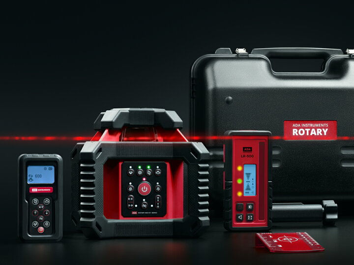 楽天市場】3%OFF ローテティングレーザーADA500HV 回転レーザー 