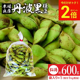 ＼早割★ポイント2倍／ 予約 2026年度産 令和8年 丹波黒の枝豆 600g 袋入り（600g×1）送料無料 超破格 丹波黒 黒枝豆 枝豆 兵庫県産 えだまめ 黒豆 京都 篠山 丹波 ささやま たんば 京丹波 甘み もっちり旨い 最高級枝豆 エダマメ ギフト