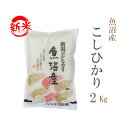 新米 米 白米 2kg コシヒカリ 新潟県魚沼産 令和7年産 一等米 コシヒカリ お米 2キロ 安い あす楽 【沖縄、配送不可】