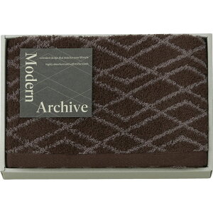 お返し 内祝い ギフトタオル Modern Arch15e フェイスタオルMAC2510BR プチギフト 新築 お礼 引越し 志 仏事