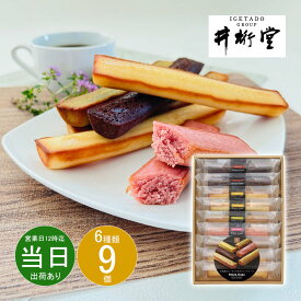 お中元 御中元 お返し 内祝い ギフト 洋菓子 井桁堂 スティックケーキギフト9個入00172 【メーカー包装済】 新築 お礼 引越し 志 仏事 あす楽