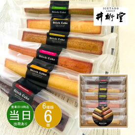 お中元 御中元 お返し 内祝い ギフト 洋菓子 井桁堂 スティックケーキギフト6個入00171 プチギフト 【メーカー包装済】 新築 お礼 引越し 志 仏事 あす楽