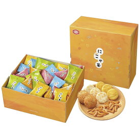 お返し 内祝い ギフト和菓子 亀田製菓 にこや菓LNIKO L 新築 お礼 引越し 志 仏事 送料無料