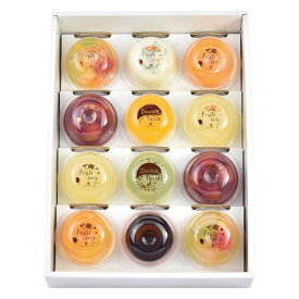 お返し 内祝い ギフト洋菓子 たかはたファーム フルーツゼリー・ダブルテイスト12個詰合せSC-12A 新築 お礼 引越し 志 仏事 送料無料 あす楽