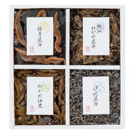 お返し 内祝い ギフト佃煮 廣川昆布 御昆布 4品佃煮詰合せ200-42 新築 お礼 引越し 志 仏事