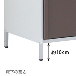 ガルバ製物置スリム高さ95cm7