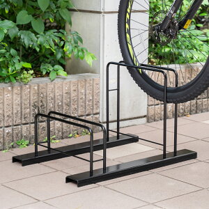 シンプル自転車ラック2台用■【送料無料日本製一般家庭用サイクルラックサイクルスタンド自転車スタンド自転車置き駐輪スタンド駐輪場省スペースコンパクト丈夫足立製作所】