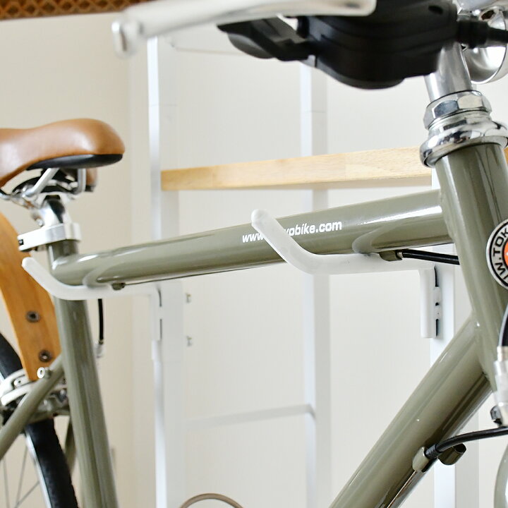 楽天市場】ナチュラル サイクルスタンド 2台用 自転車スタンド 置き型 
