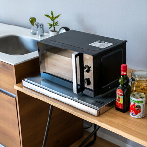 家電下スライドテーブル幅60×奥行45■【送料無料日本製足立製作所ステンレスキッチン作業台レンジ下炊飯器下作業スペース作業テーブル】