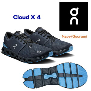 on(�I��) Cloud X 4 3ME30044739 Navy/Gourami