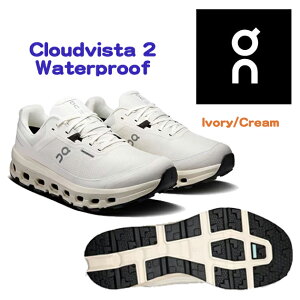 on(�I��) ���f�B�[�X�V���[�Y �����j���O�V���[�Y Cloudvista 2 Waterproof 3WE30162734 Ivory/Cream