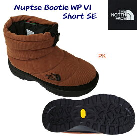 セール ノースフェイス/ブーツ/ショートブーツ ヌプシブーティウォータープルーフVIショートSE(ユニセックス/ブーツ) NF52278 カラー：PK