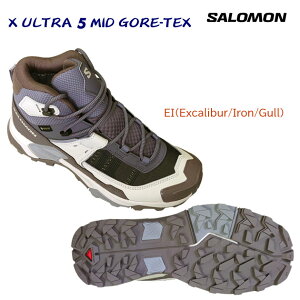 NEW salomon T fB[XV[Y SAebNX nCLOV[Y X ULTRA 5 MID GORE-TEX(fB[X nCLOV[Y) L47854900 J[FExcalibur/Iron/Gull