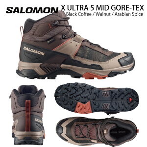 NEW salomon �T������ �����Y�V���[�Y �S�A�e�b�N�X �n�C�L���O�V���[�Y X ULTRA 5 MID GTX(�����Y �n�C�L���O�V���[�Y) L49103600
